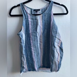 Blue hues tank top